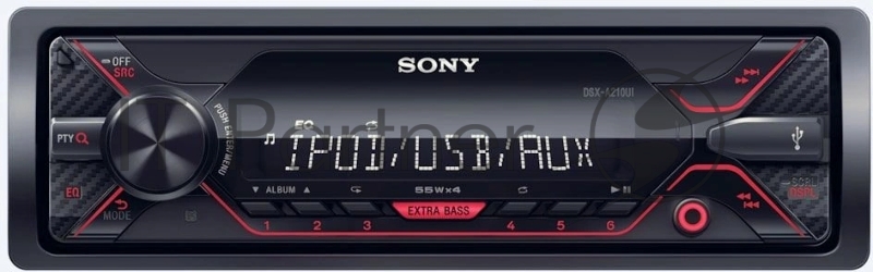 Автомагнитола Sony DSX-A210UI 1DIN 4x55Вт RDS