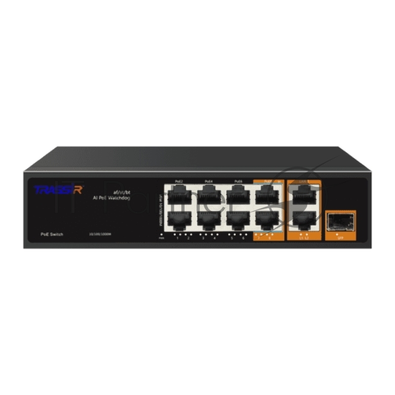 Коммутатор Trassir TR-NS13111S-120-8PoE