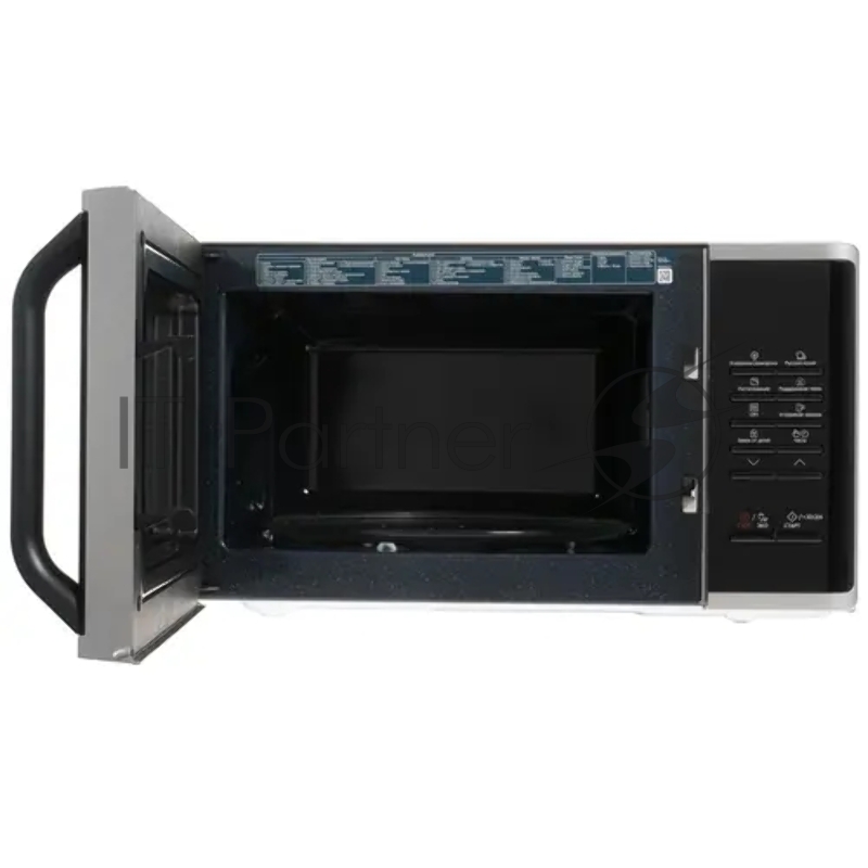 Микроволновая печь Samsung MS23K3513AS объем 23 л мощность 800 Вт электронное управление кнопочные переключатели дисплей система равномерного распределения микроволн защита от детей