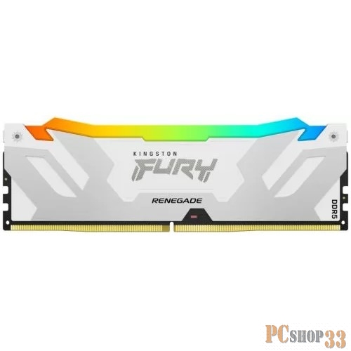 Память оперативная Kingston 32GB 6000MT/s DDR5 CL32 DIMM FURY Renegade RGB White XMP
