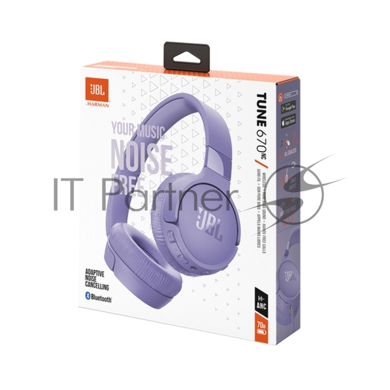 Гарнитура JBL TUNE670BT PURPLE