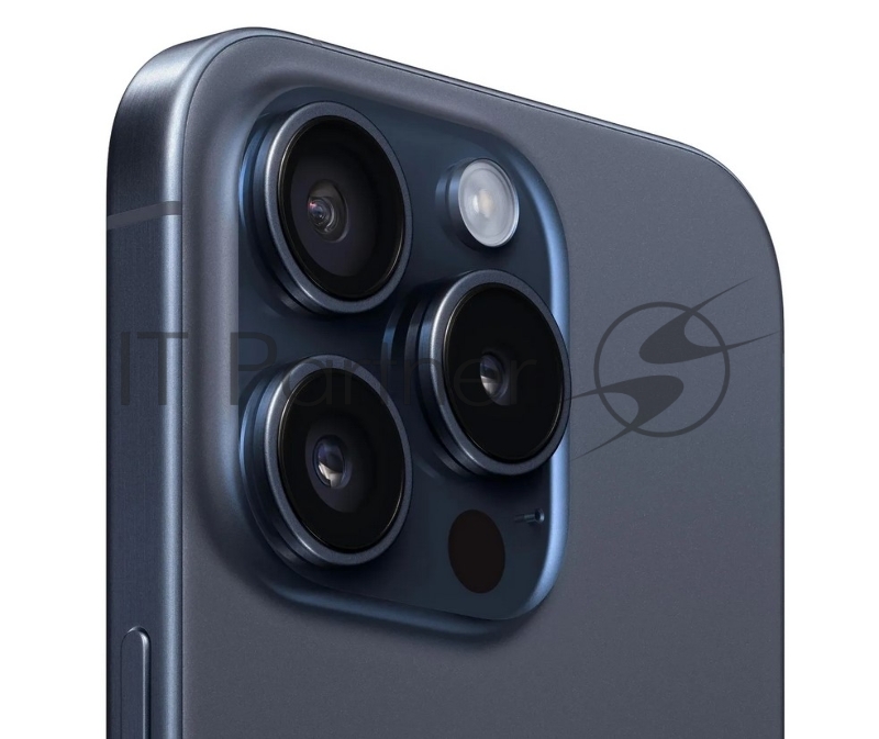 Смартфон Apple A3101 iPhone 15 Pro 256Gb синий титан моноблок 3G 4G 1Sim 6.1 iOS 17 802.11 a/b/g/n/ac/ax NFC GPS
