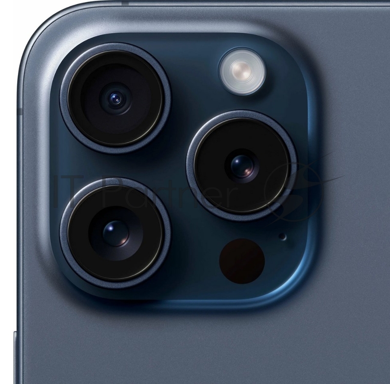 Смартфон Apple A3101 iPhone 15 Pro 256Gb синий титан моноблок 3G 4G 1Sim 6.1 iOS 17 802.11 a/b/g/n/ac/ax NFC GPS