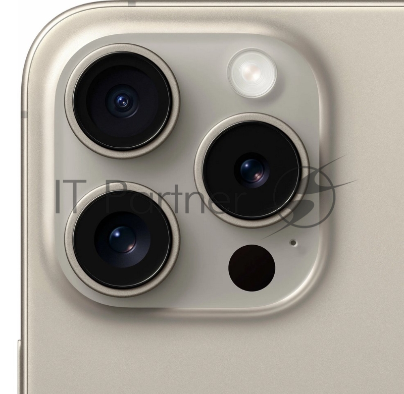 Смартфон Apple A3101 iPhone 15 Pro 256Gb титановый моноблок 3G 4G 1Sim 6.1 iOS 17 802.11 a/b/g/n/ac/ax NFC GPS