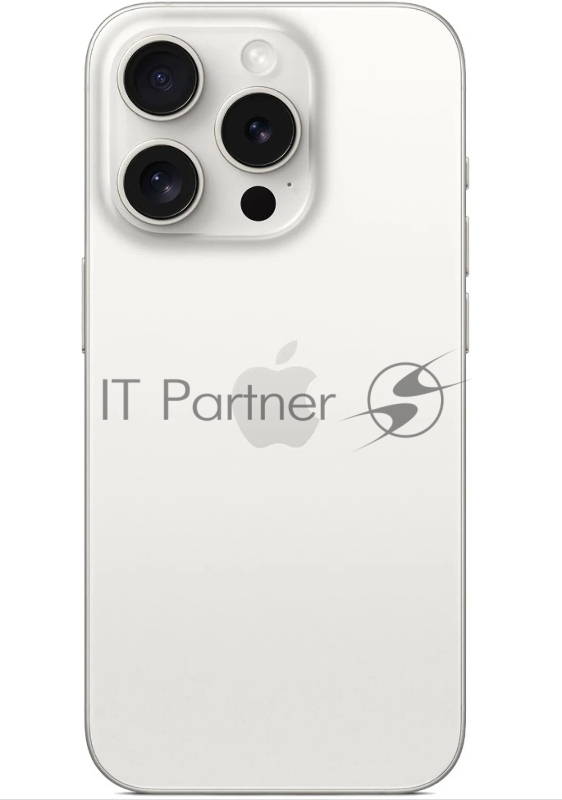 Смартфон Apple A3105 iPhone 15 Pro Max 512Gb белый титан моноблок 3G 4G 1Sim 6.7 iOS 17 802.11 a/b/g/n/ac/ax NFC GPS