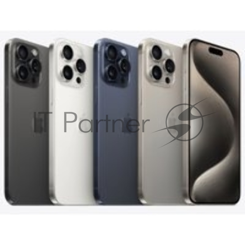 Смартфон Apple A3105 iPhone 15 Pro Max 512Gb титановый моноблок 3G 4G 1Sim 6.7 iOS 17 802.11 a/b/g/n/ac/ax NFC GPS