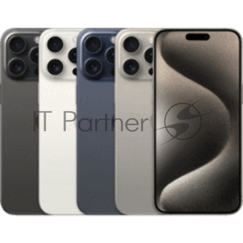 Смартфон Apple A3105 iPhone 15 Pro Max 512Gb титановый моноблок 3G 4G 1Sim 6.7 iOS 17 802.11 a/b/g/n/ac/ax NFC GPS