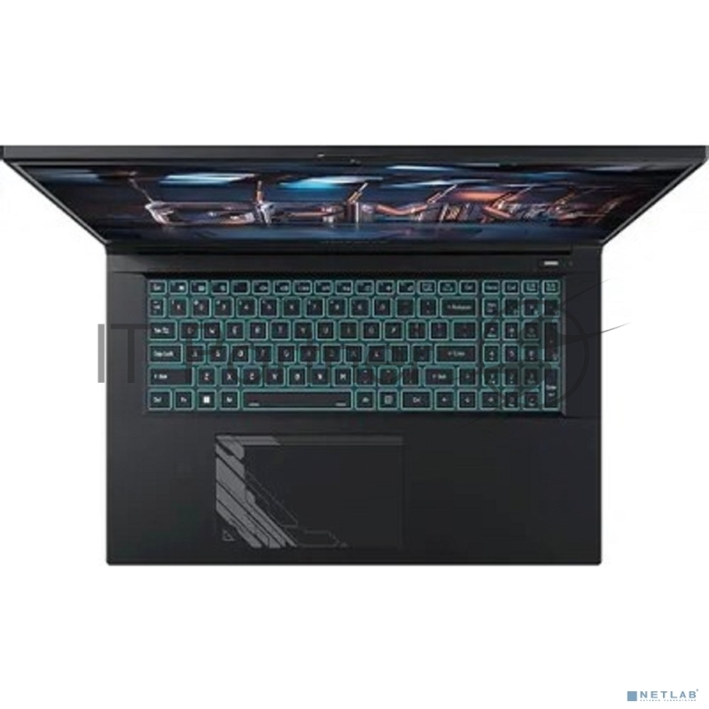 Ноутбук Gigabyte G7 MF Core i5 12500H 16Gb SSD512Gb NVIDIA GeForce RTX4050 6Gb 17.3 IPS FHD (1920x1080) Free DOS black WiFi BT Cam (MF-E2KZ213SD)