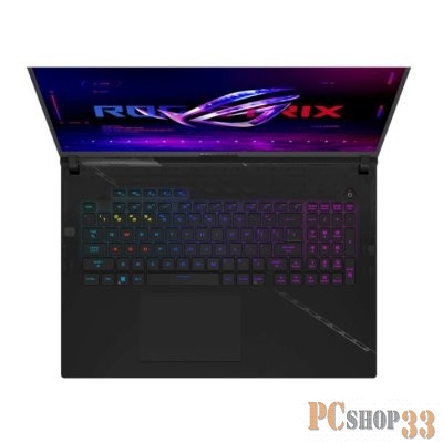 Ноутбук 18 IPS QHD+ ASUS ROG STRIX SCAR 18 G834JZ-N6021 black (Core i9 13980HX/32Gb/1Tb SSD/4080 12Gb/noOS) (90NR0D31-M001P0)
