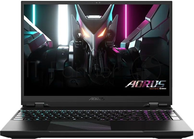 Ноутбук Gigabyte Aorus 16 BKF Core i7 13700H 16Gb SSD1Tb NVIDIA GeForce RTX4060 8Gb 16 IPS QHD (2560x1440) Free DOS black WiFi BT Cam (BKF-73KZ654SD)