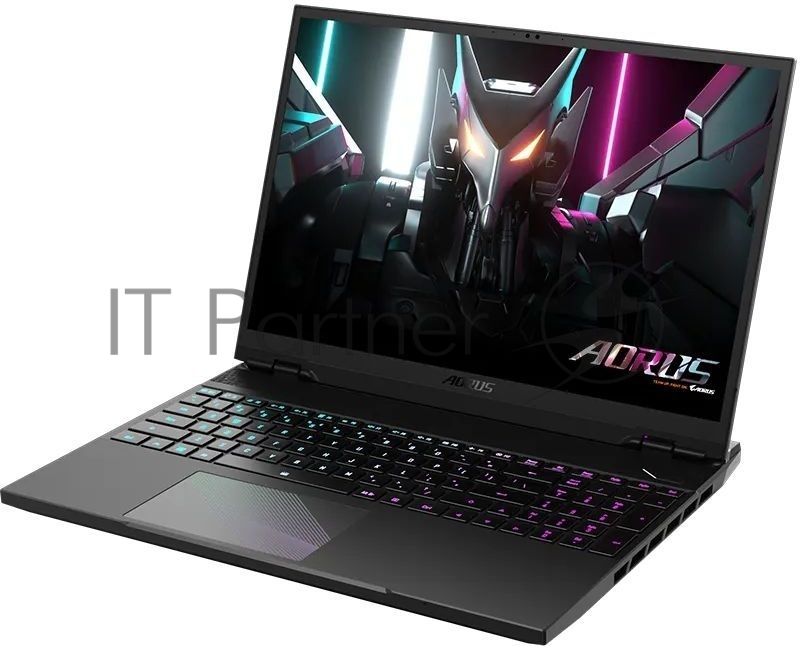 Ноутбук Gigabyte Aorus 16 BKF Core i7 13700H 16Gb SSD1Tb NVIDIA GeForce RTX4060 8Gb 16 IPS QHD (2560x1440) Free DOS black WiFi BT Cam (BKF-73KZ654SD)