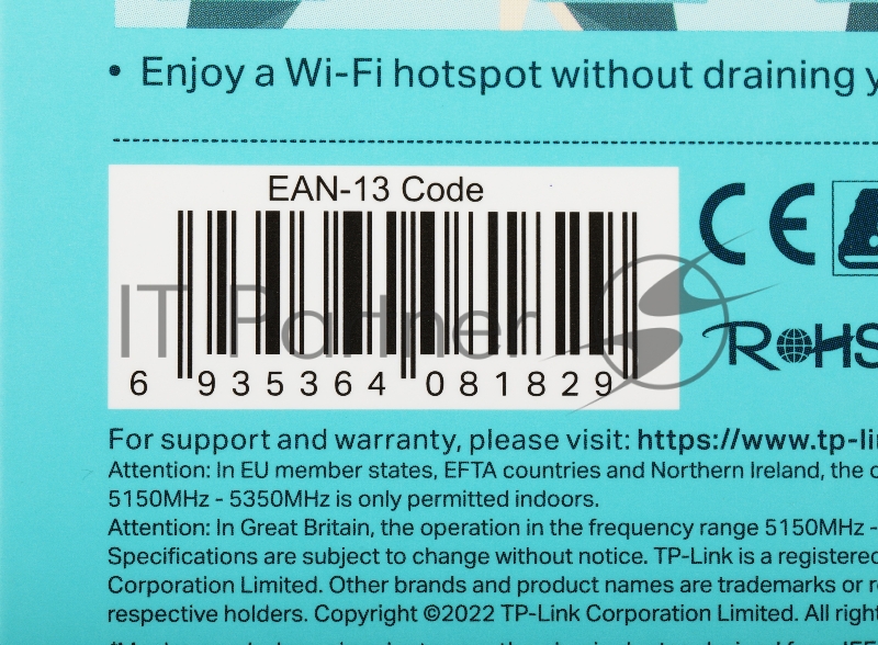 Мобильный Wi-Fi роутер TP-Link M7450 N300 с поддержкой LTE Advanced