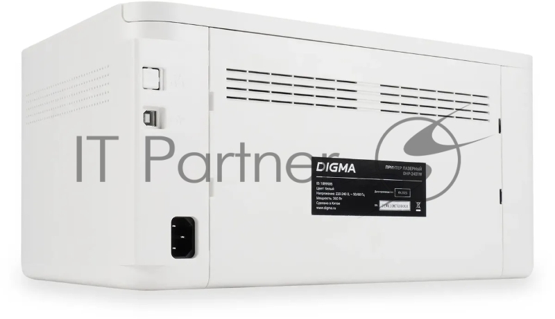 Принтер лазерный Digma DHP-2401 A4 белый