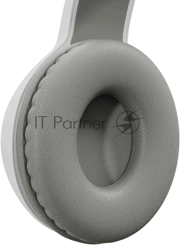 Гарнитура накладные Digma BT-15 белый/серый беспроводные bluetooth оголовье (BT-15W)