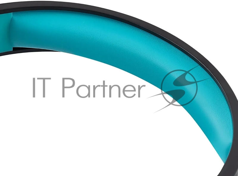 Гарнитура накладные Digma BT-15 черный/голубой беспроводные bluetooth оголовье (BT-15BLB)