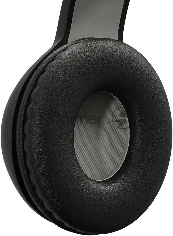 Гарнитура накладные Digma BT-15 черный/серый беспроводные bluetooth оголовье (BT-15BG)