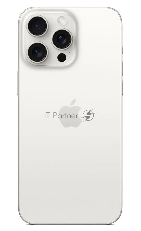 Смартфон Apple A3101 iPhone 15 Pro 1Tb белый титан моноблок 3G 4G 6.1 iOS 17 802.11 a/b/g/n/ac/ax NFC GPS