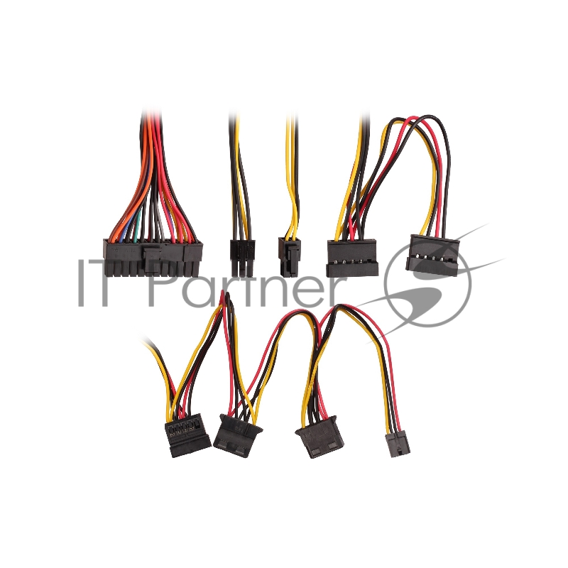 Блок питания 600W Exegate UN600, ATX, 12cm fan, 24+4pin, 6pin PCI-E, 3*SATA, 1*FDD, 2*IDE