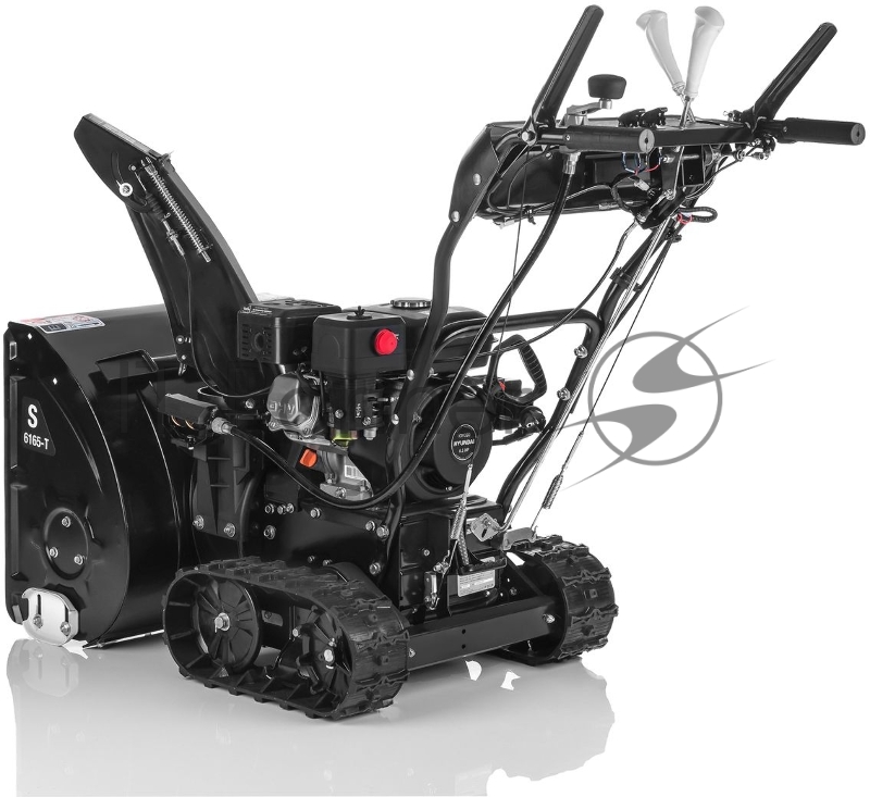 Снегоуборщик бензин. Hyundai S 6165-T 6.5л.с.
