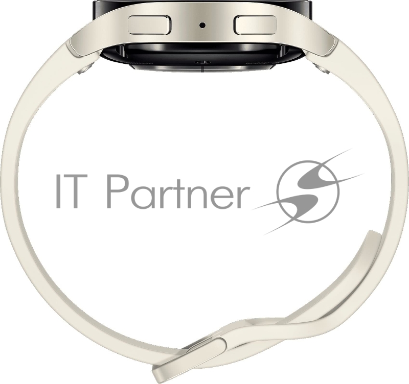 Смарт-часы Samsung Galaxy Watch 6 40мм 1.3 AMOLED корп.золото белое рем.белый (SM-R930NZEACIS)