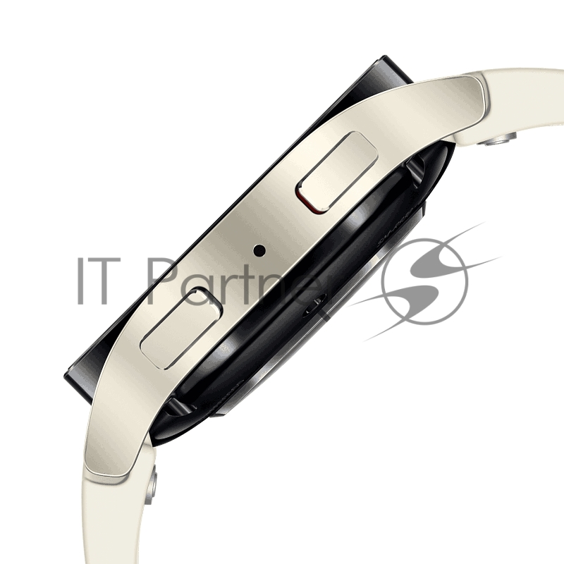 Смарт-часы Samsung Galaxy Watch 6 40мм 1.3 AMOLED корп.золото белое рем.белый (SM-R930NZEACIS)