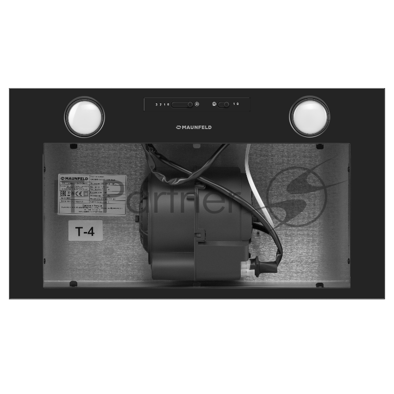 Кухонная вытяжка MAUNFELD Crosby Light 5028 чёрный