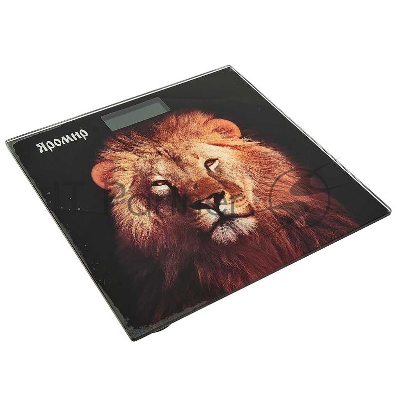 Весы напольные электронные ЯРОМИР ЯР-4206 Лев: 180 кг, 28*28см (10)