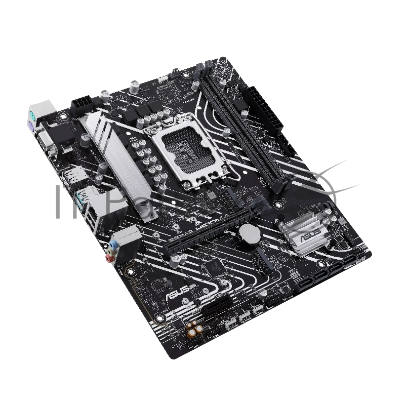 Материнская плата ASUS PRIME H610M-A-CSM, LGA1700, H610, 2*DDR5, VGA + DP + HDMI, 4 SATA 6, 2*M.2, USB 3.2, USB 2.0, mATX 90MB1G20-M0EAYC