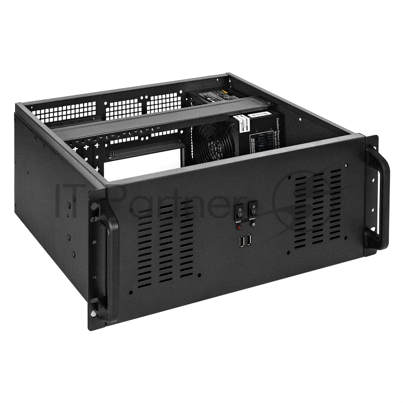 Серверный корпус ExeGate Pro 4U350-02 <RM 19, высота 4U, глубина 350, БП 700RADS, 2*USB>