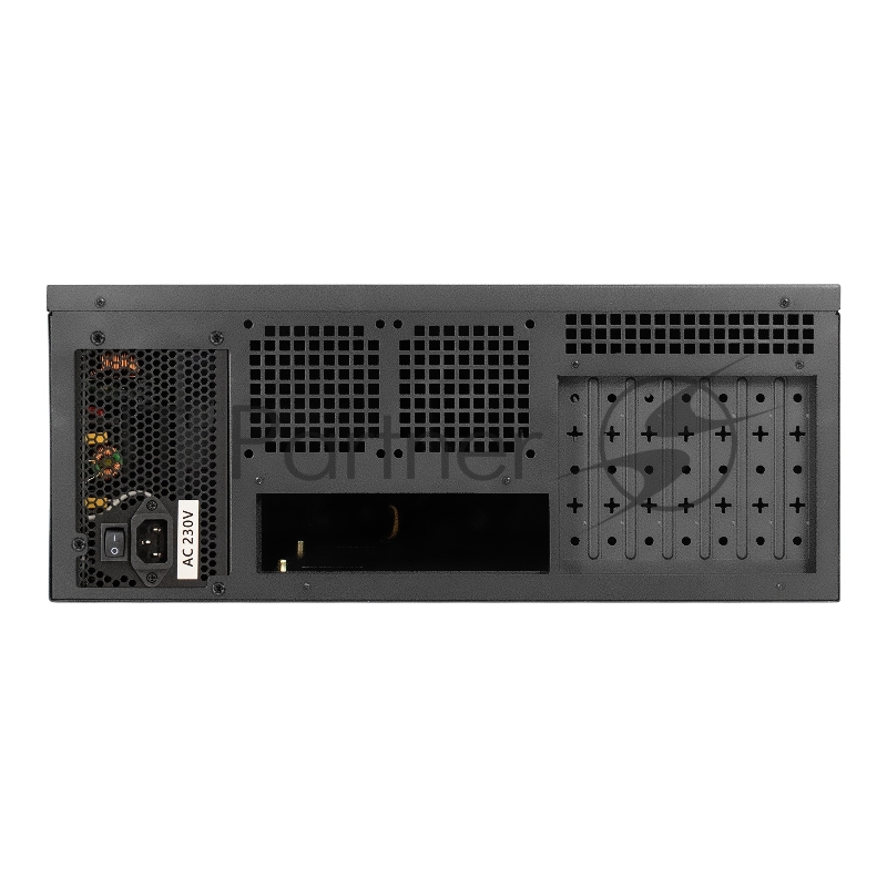 Серверный корпус ExeGate Pro 4U450-17 <RM 19, высота 4U, глубина 450, БП 600PPH-SE 80 PLUS® Bronze, 2*USB>