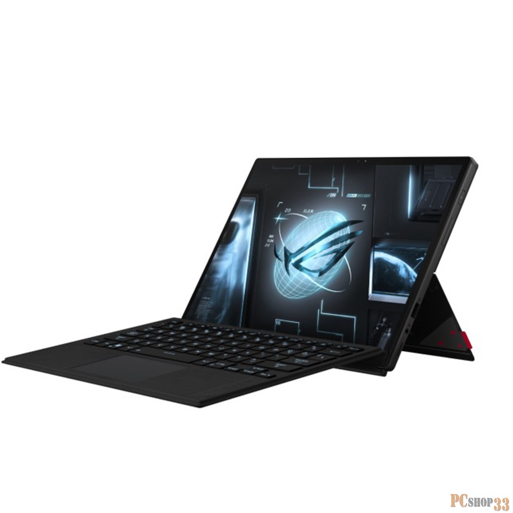 Ноутбук ASUS ROG Flow Z13 GZ301VV-MU023W 13.4(2560x1600 IPS)/Touch/Intel Core i9 13900H(2.6Ghz)/16384Mb/1024PCI GeForce RTX4060(8192Mb)/Cam/BT/WiFi/56 1y/1.18kg/Black/Win11Home + +чехол +стилус