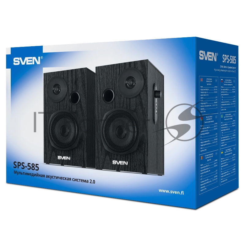 Колонки SVEN АС SPS-585, черный (20 Вт)