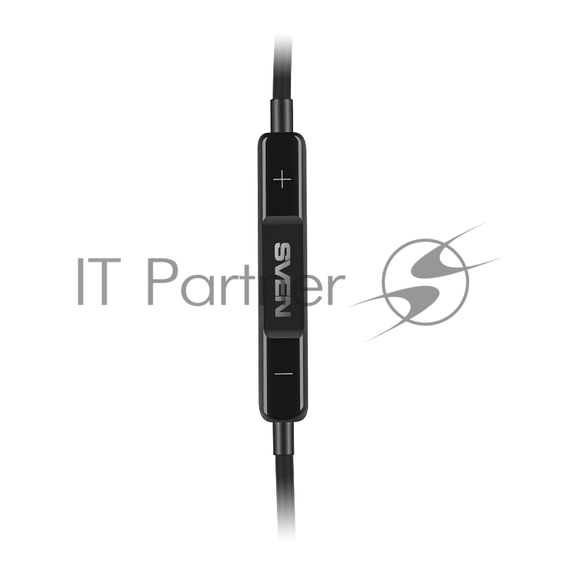 Внутриканальные наушники с микрофоном SVEN E-282M, черный, пульт