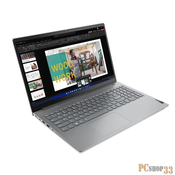 Ноутбук 15.6 IPS FHD LENOVO ThinkBook 15 G4 IAP gray (Core 5 1235U/16Gb/512Gb SSD/VGA int/FP/W11Pro) ((21DJ00C7AU))