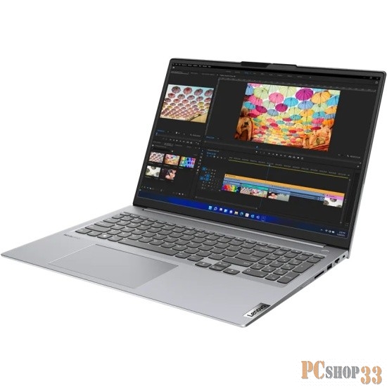 Ноутбук Lenovo Thinkbook 16 G4+ IAP Core i5 1235U 16Gb SSD512Gb Intel Iris Xe graphics 16 IPS WUXGA (1920x1200) Windows 11 Professional grey WiFi BT Cam (21CY003KPB)