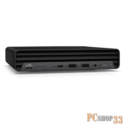 Компьютер HP ProDesk 400 G9 Mini i3 12100T (2.2) 8Gb SSD256Gb UHDG 770 Windows 11 Professional 64 GbitEth WiFi BT 90W kb мышь клавиатура черный (4G4N7AV)