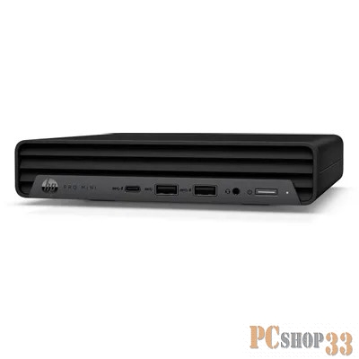 Компьютер HP ProDesk 400 G9 Mini i3 12100T (2.2) 8Gb SSD256Gb UHDG 770 Windows 11 Professional 64 GbitEth WiFi BT 90W kb мышь клавиатура черный (4G4N7AV)