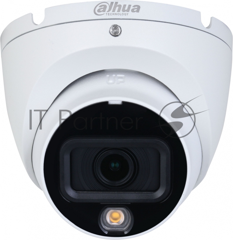 Камера видеонаблюдения аналоговая Dahua DH-HAC-HDW1200TLMP-IL-A-0280B- 2.8-2.8мм HD-CVI HD-TVI цв. корп.:белый (DH-HAC-HDW1200TLMP-IL-A-0280B)