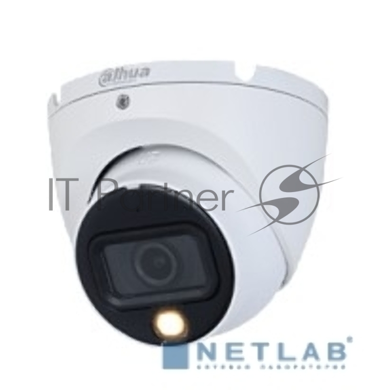Камера видеонаблюдения аналоговая Dahua DH-HAC-HDW1200TLMP-IL-A-0280B- 2.8-2.8мм HD-CVI HD-TVI цв. корп.:белый (DH-HAC-HDW1200TLMP-IL-A-0280B)
