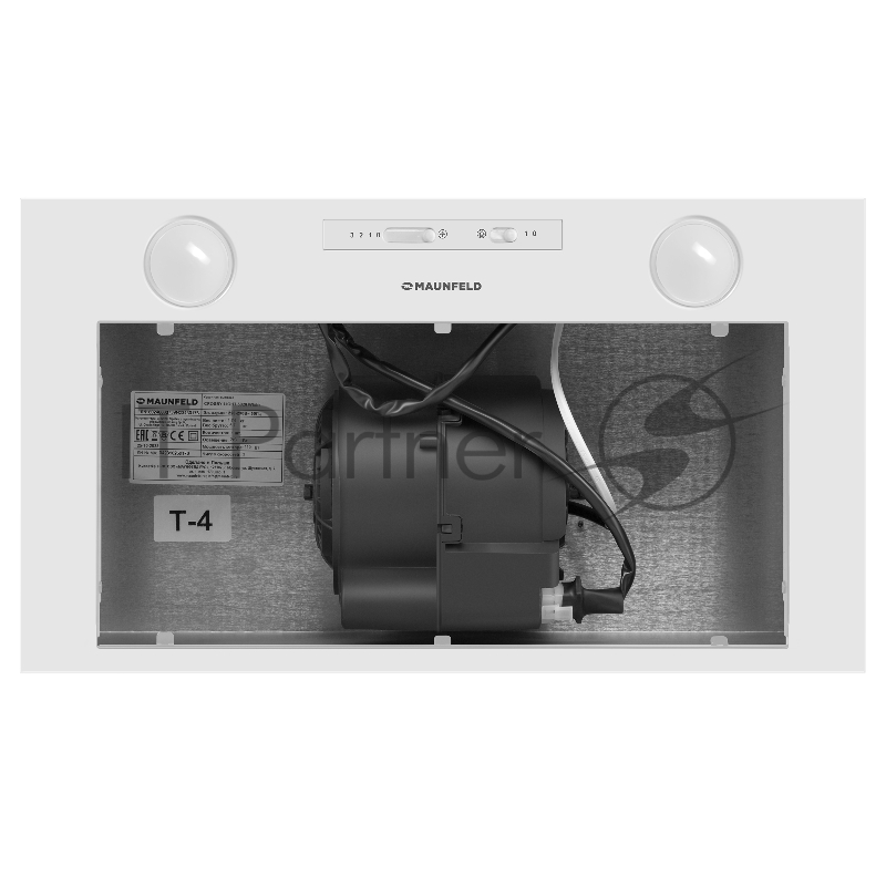 Кухонная вытяжка MAUNFELD Crosby Light 5028 белый