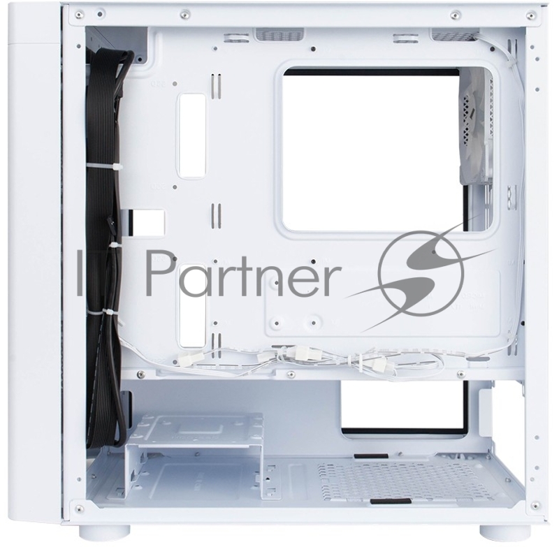 Корпус 1STPLAYER DK D3-B White / mATX / 1x120mm & 2x140mm LED fans inc. / D3-B-WH-2F1P-W-1F1-W