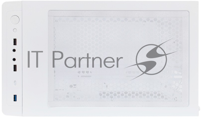 Корпус 1STPLAYER DK D3-B White / mATX / 1x120mm & 2x140mm LED fans inc. / D3-B-WH-2F1P-W-1F1-W