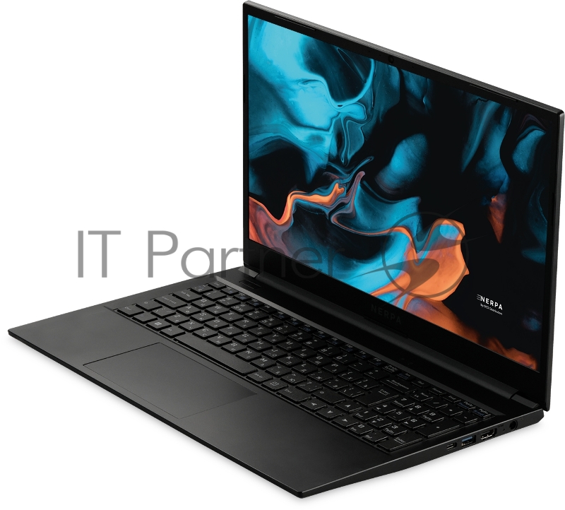 Ноутбук Nerpa Caspica A552-15 15.6(1920x1080 (матовый) IPS)/AMD Ryzen 5 5625U(2.3Ghz)/8192Mb/512SSDGb/ Radeon/BT/WiFi/49WHr/war 1y/1.75kg/Titanium Black/Win11Pro