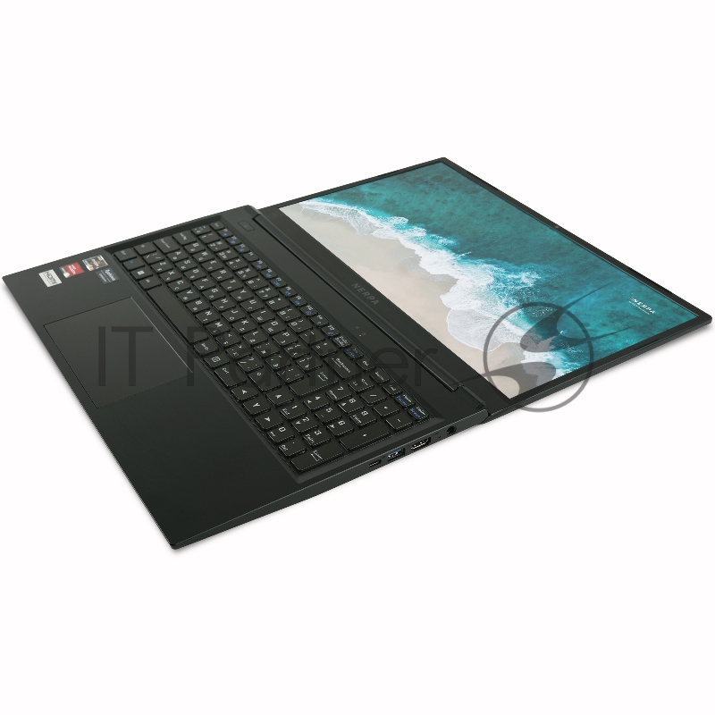 Ноутбук Nerpa Caspica A552-15 15.6(1920x1080 (матовый) IPS)/AMD Ryzen 5 5625U(2.3Ghz)/8192Mb/512SSDGb/ Radeon/BT/WiFi/49WHr/war 1y/1.75kg/Titanium Black/Win11Pro