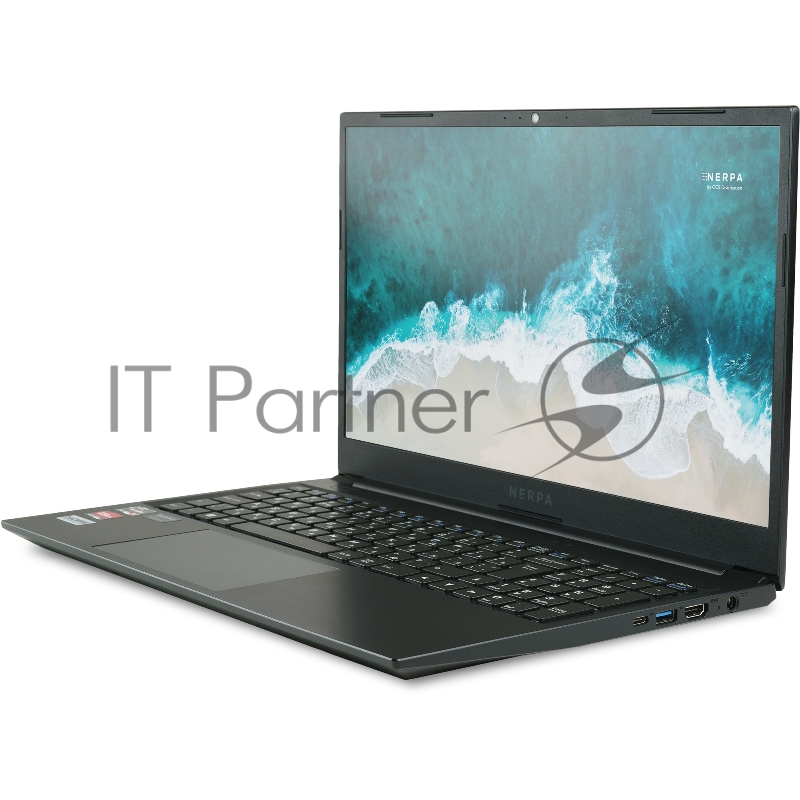 Ноутбук Nerpa Caspica A552-15 15.6(1920x1080 (матовый) IPS)/AMD Ryzen 5 5625U(2.3Ghz)/8192Mb/512SSDGb/ Radeon/BT/WiFi/49WHr/war 1y/1.75kg/Titanium Black/Win11Pro