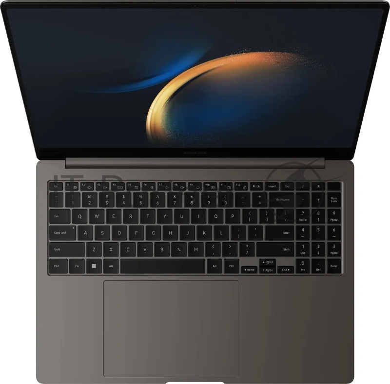 Ноутбук Samsung Galaxy Book 3 Pro NP964 Core i7 1360P 16Gb SSD512Gb Intel Iris Xe graphics 16 AMOLED 3K (2880x1800) Windows 11 Professional graphite WiFi BT Cam (NP964XFG-KC1IT)
