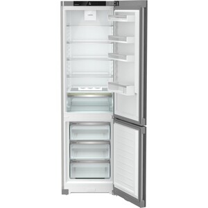 Холодильник LIEBHERR Pure, EasyFresh, МК NoFrost, 3 контейнера МК, в. 201,5 см, ш. 60 см, класс ЭЭ A, внутренние ручки, покрытие SteelFinish