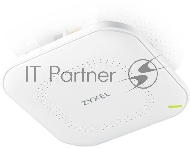 Точка доступа Zyxel NebulaFlex NWA50AX PRO, WiFi 6, 802.11a/b/g/n/ac/ax (2,4 и 5 ГГц), MU-MIMO, антенны 3x3, до 575+2400 Мбит/с, 1xLAN 2.5GE, PoE, без поддержки Captive portal и WPA-Enterprise, защита от 4G/5G, БП в комплекте