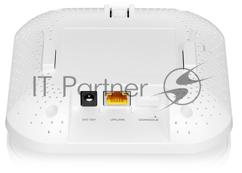 Точка доступа Zyxel NebulaFlex NWA50AX PRO, WiFi 6, 802.11a/b/g/n/ac/ax (2,4 и 5 ГГц), MU-MIMO, антенны 3x3, до 575+2400 Мбит/с, 1xLAN 2.5GE, PoE, без поддержки Captive portal и WPA-Enterprise, защита от 4G/5G, БП в комплекте