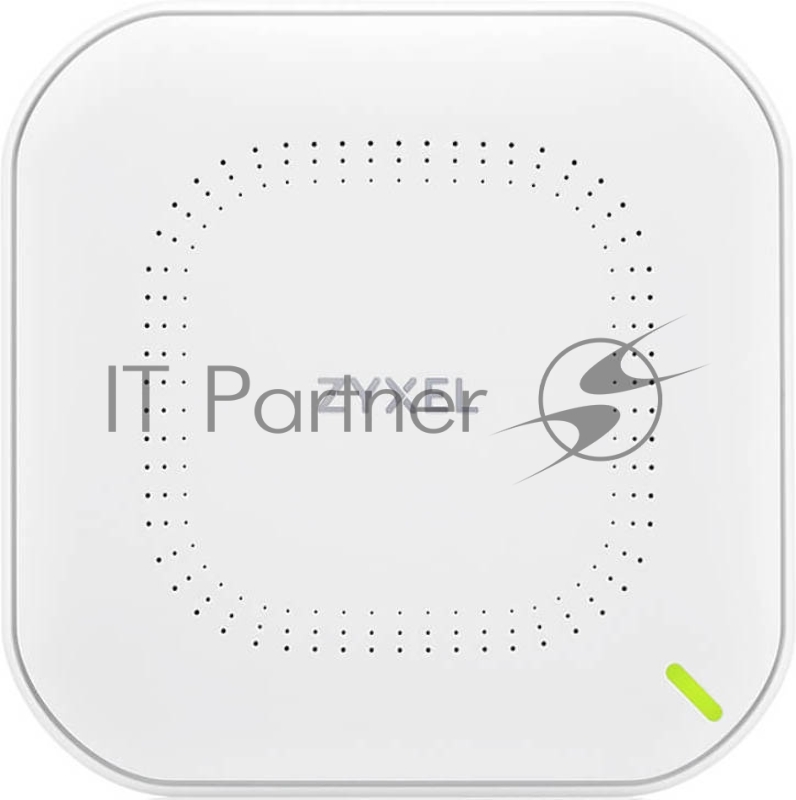 Точка доступа Zyxel NebulaFlex NWA50AX PRO, WiFi 6, 802.11a/b/g/n/ac/ax (2,4 и 5 ГГц), MU-MIMO, антенны 3x3, до 575+2400 Мбит/с, 1xLAN 2.5GE, PoE, без поддержки Captive portal и WPA-Enterprise, защита от 4G/5G, БП в комплекте